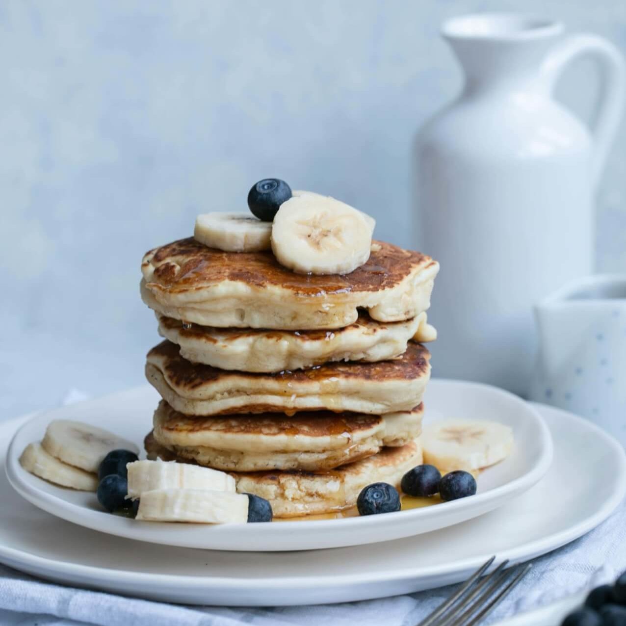  Veganske amerikanske frokostpannekaker