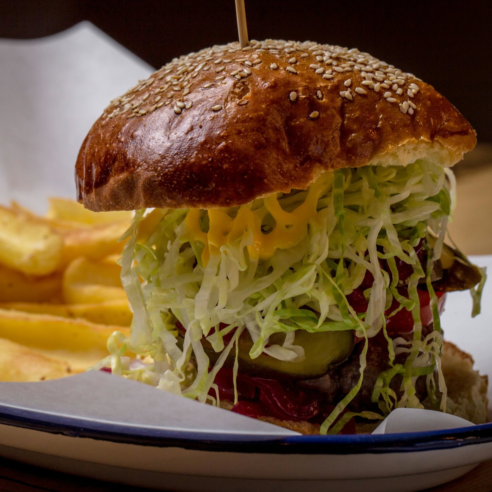  Veganburger med kikerter og kål