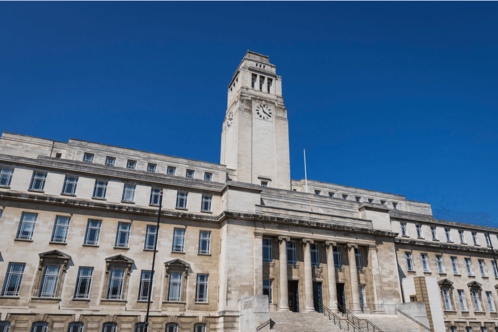 Universitetet i Leeds, deler av forskningssenteret skal drives fra.