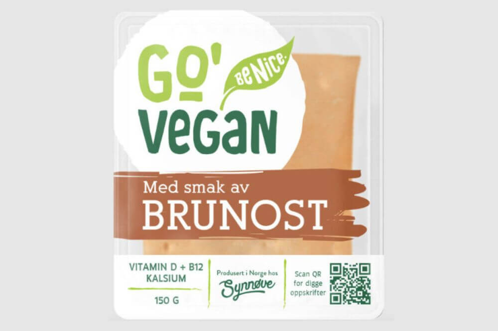 GoVegan lanserer verdens første plantebaserte brunost