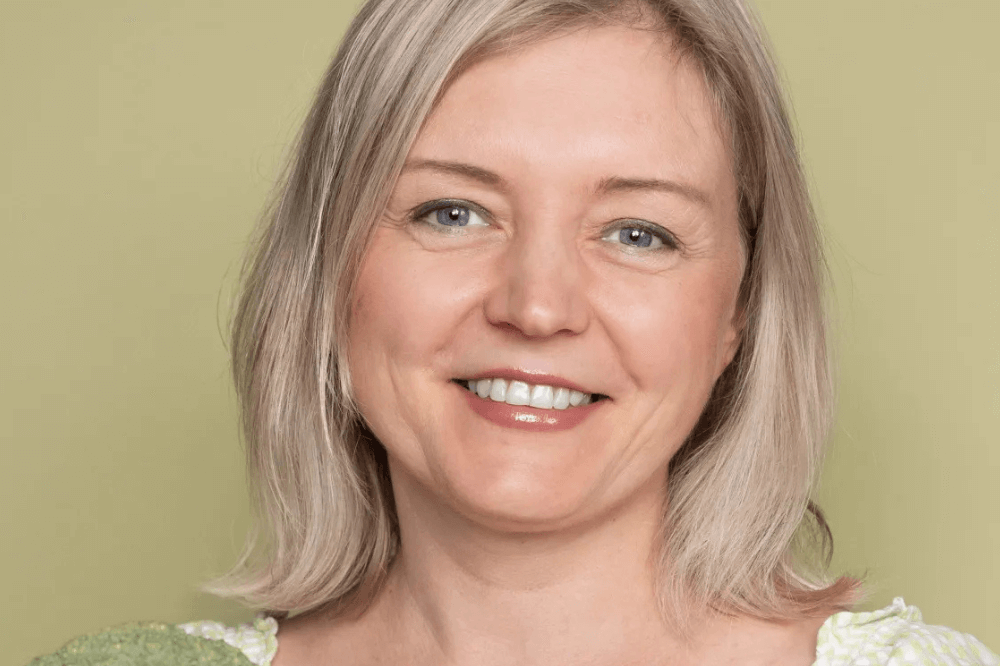 Portrett av vegetarlege Tanja Kalchenko.