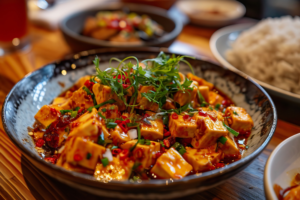 Mapo tofu.