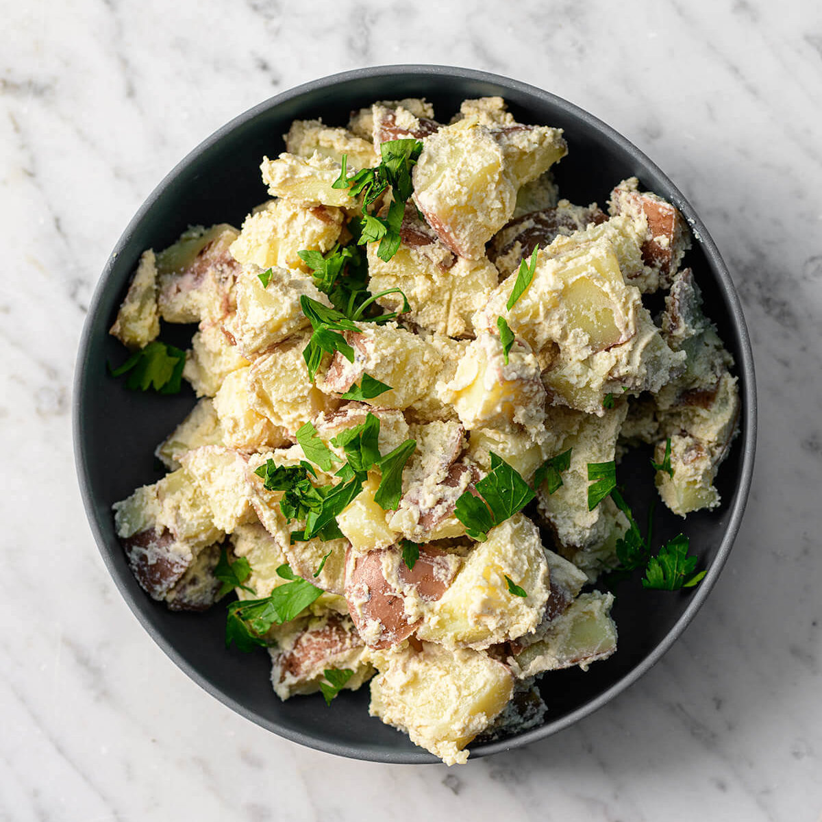 Vegansk potetsalat