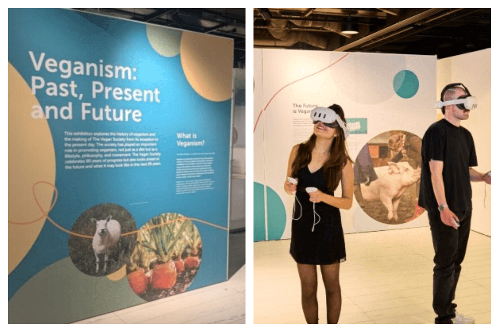 Verdens største utstilling om veganisme har åpnet i Storbritannia