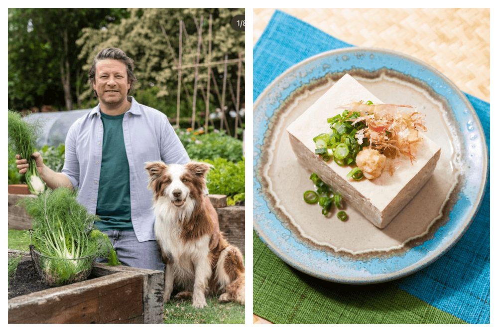 Ingen tvil om sammenheng mellom inntak av tofu og lang levetid, sier kjendis-kokk Jamie Oliver