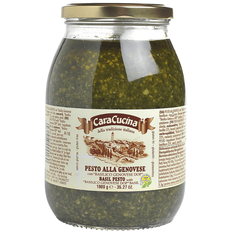 Grønn pesto fra Cara Cucina.
